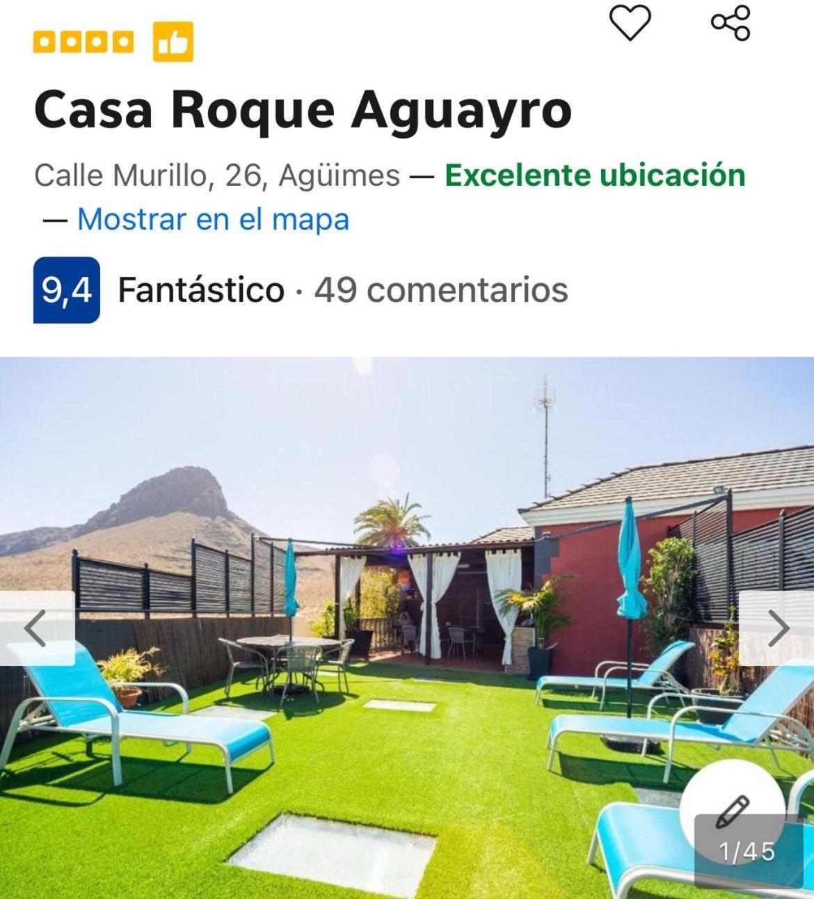 Вілла Casa Roque Aguayro Аґуїмес Екстер'єр фото